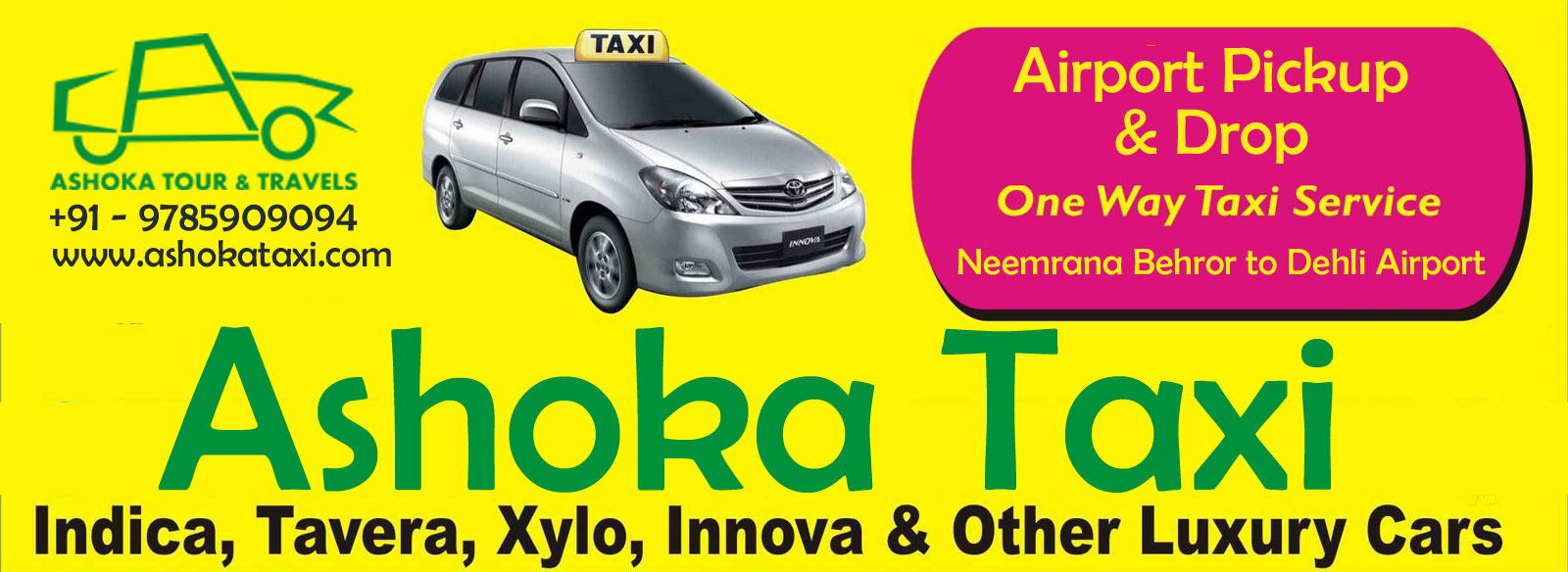 Taxi Services in Neemrana